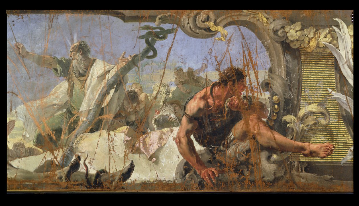 De koperen slang door Giovanni Battista Tiepolo