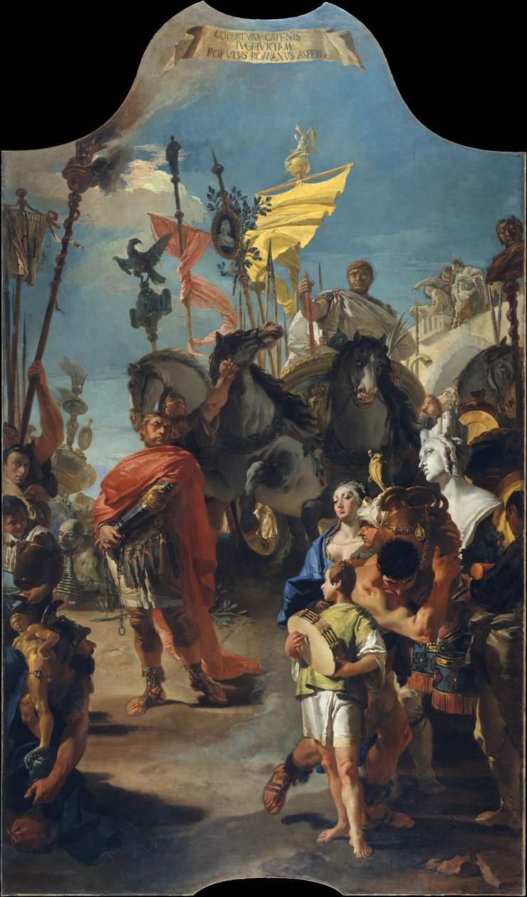 De triomf van Marius door Giovanni Battista Tiepolo