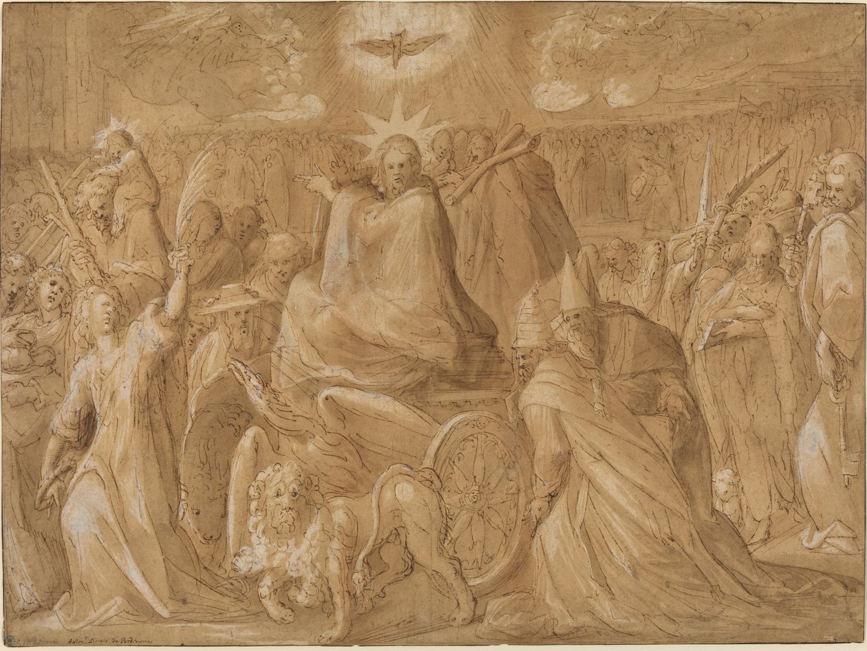 De triomf van Christus door Giovanni Battista della Rovere