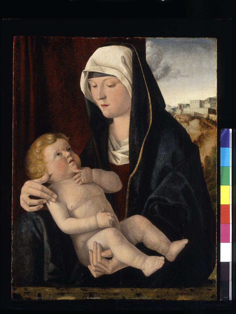 Madonna En Kind door Giovanni Bellini