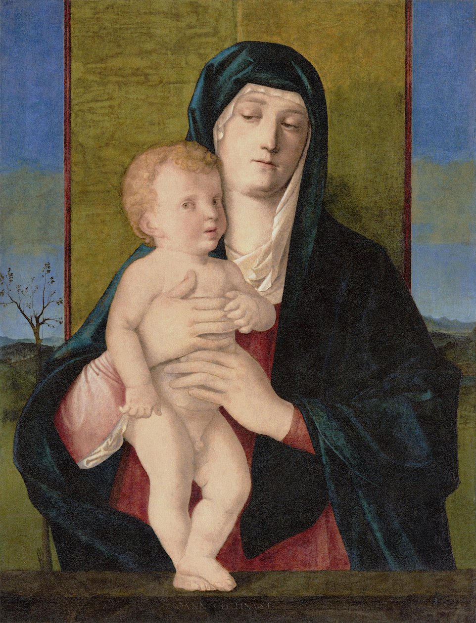 Madonna met kind (Madonna Corsini) door Giovanni Bellini