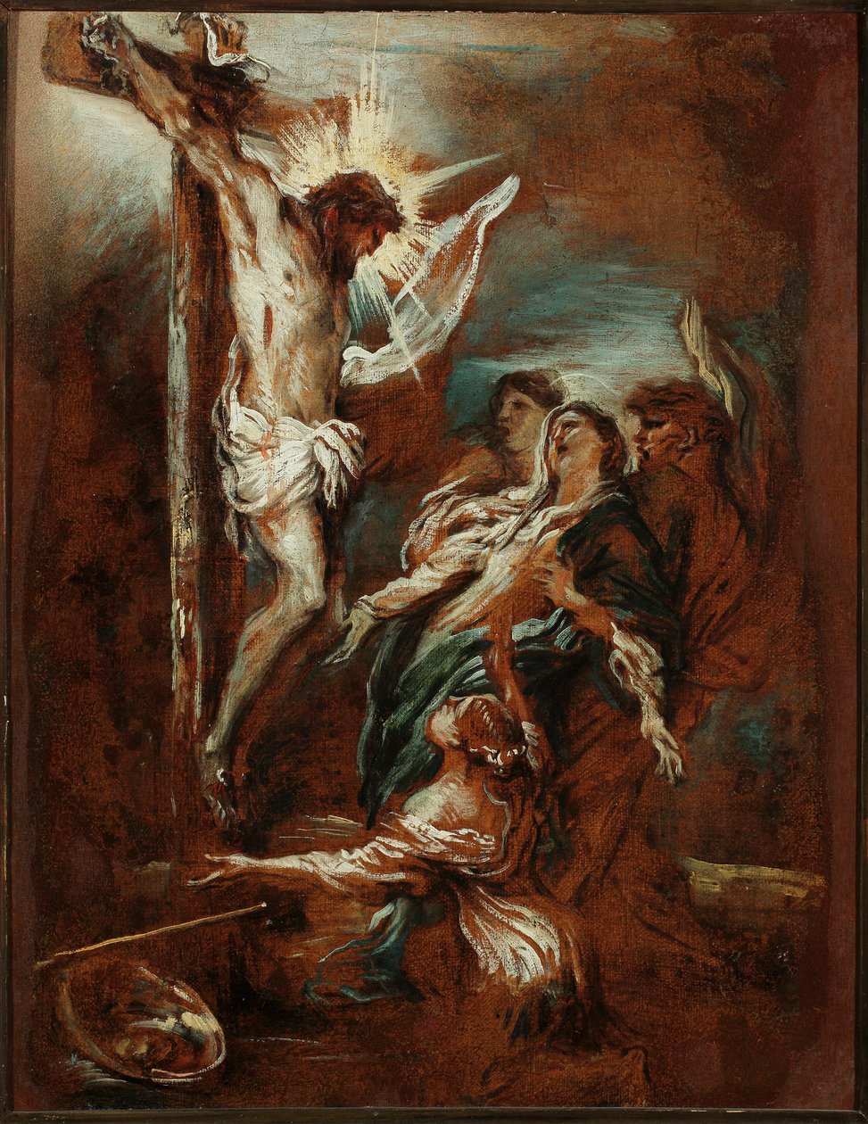 Kruisiging door Giovanni Benedetto Castiglione