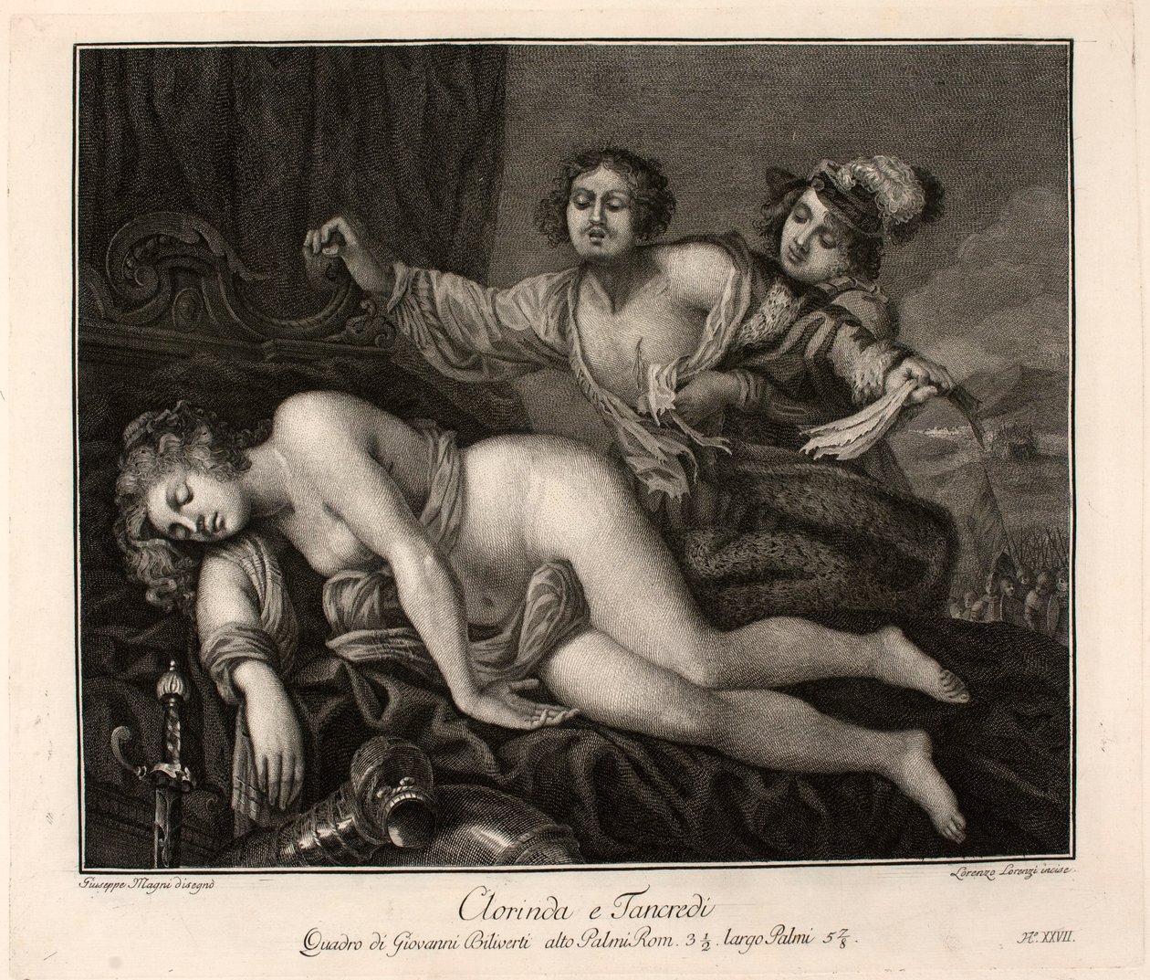 De weeklacht van Tancredi over Clorinda
