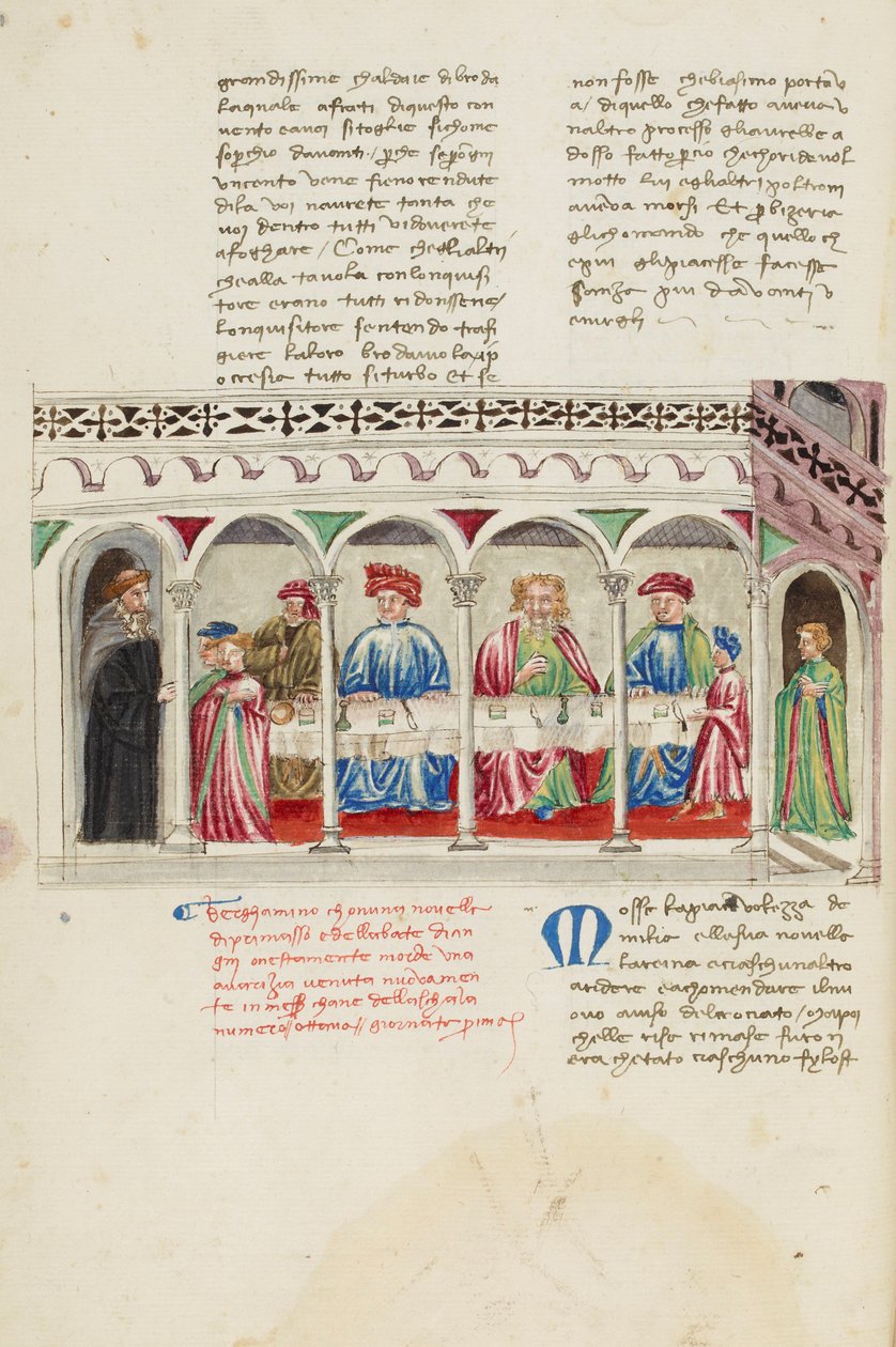 Decameron, De verheven waardigheid van de armen - Hugues Primat et abbé de Cluny, Eerste dag, kort verhaal 7 door Giovanni Boccaccio