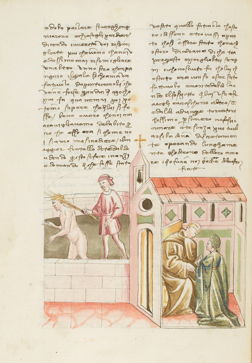 Decameron, Een seizoen in het vagevuur: Feronde in het vagevuur, Zesde dag, kort verhaal 1. door Giovanni Boccaccio