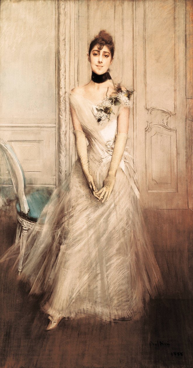 Portret van Emiliana Concha de Ossa door Giovanni Boldini