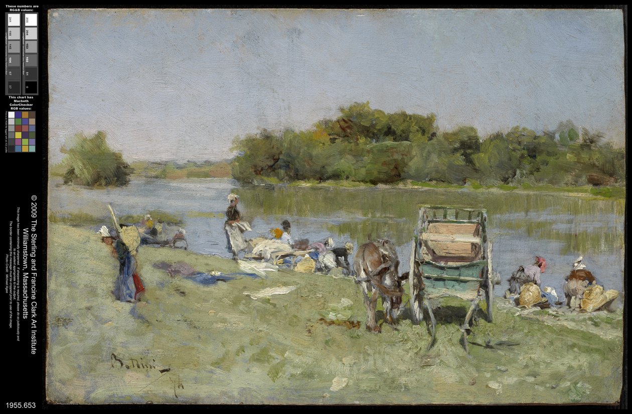 Wasvrouwen door Giovanni Boldini