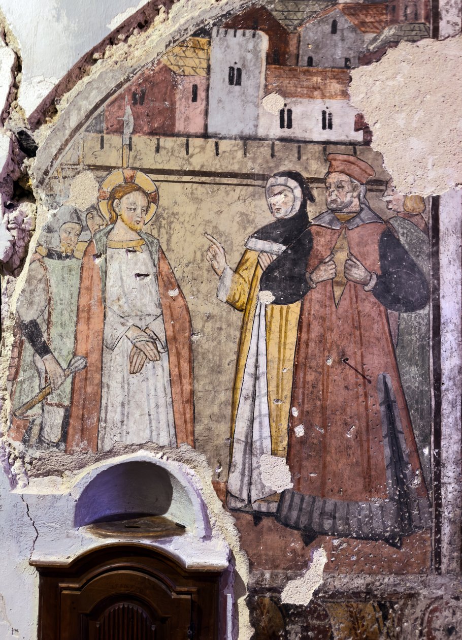 Oratorium van de Kapel van de Witte Penitenten, Tende, 2024 (foto) door Giovanni Canavesio