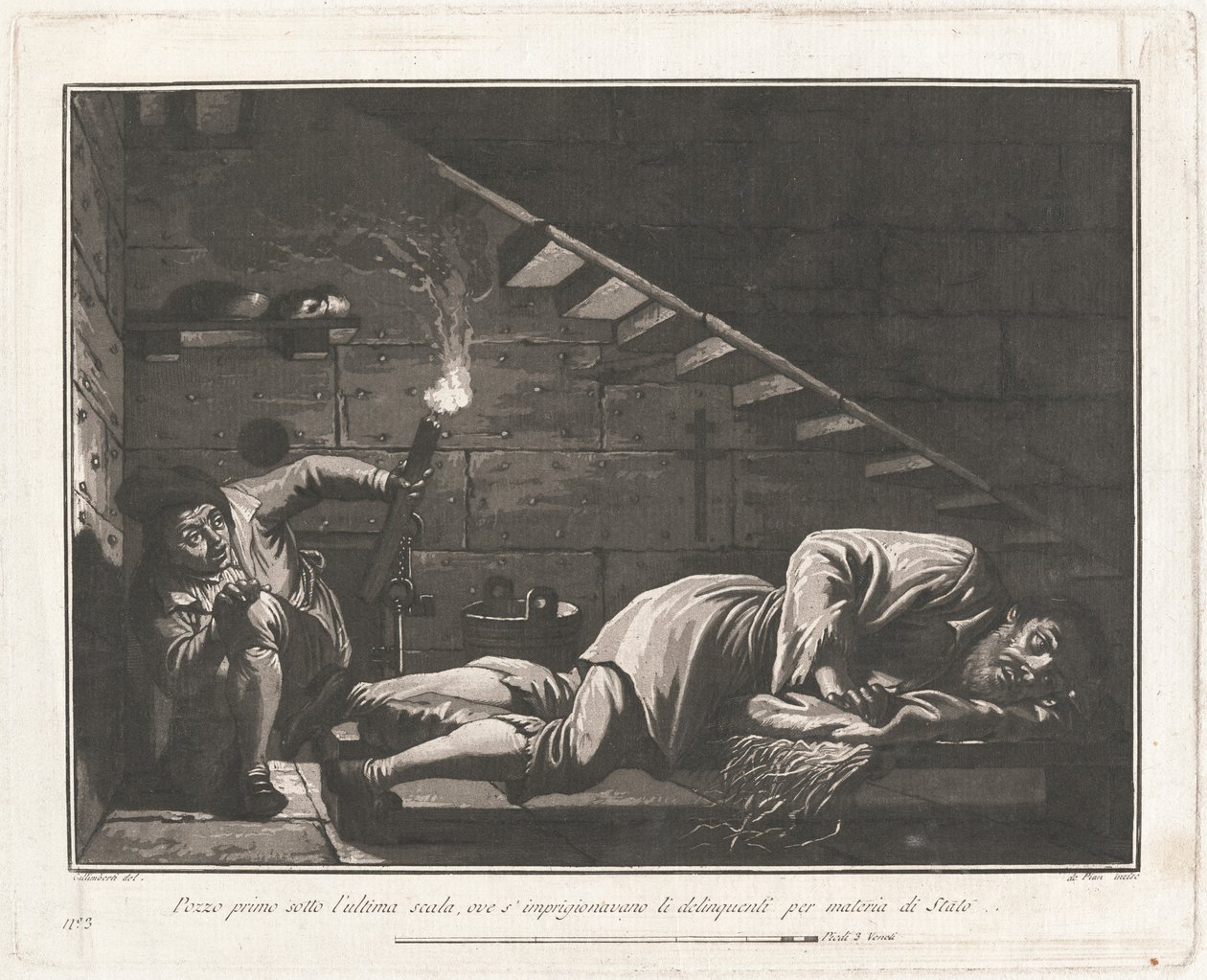 De "Put," voor Overtreders van de Staatswet door Giovanni De Pian, after Francesco Galimberti