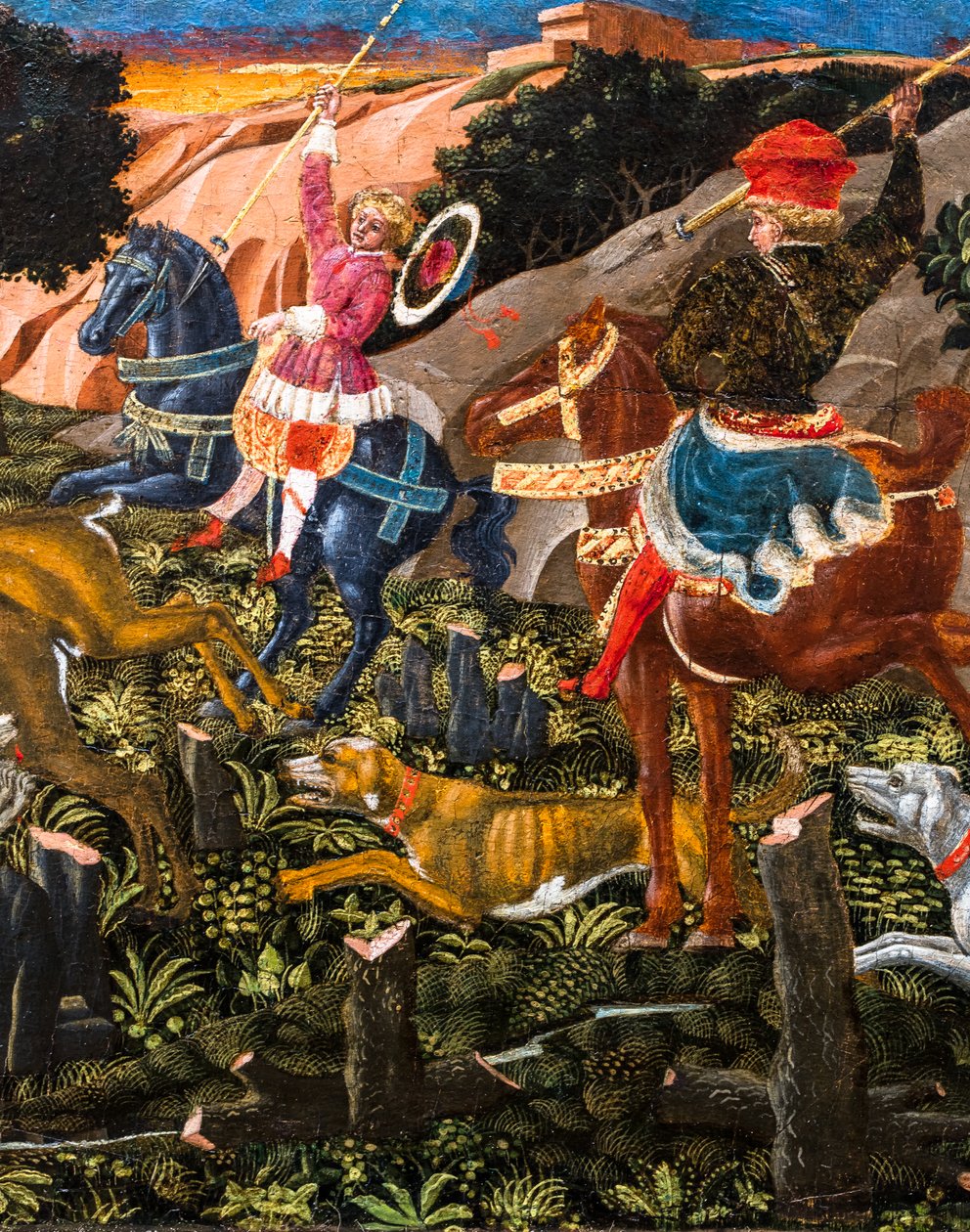 De jacht door Giovanni Di Franco