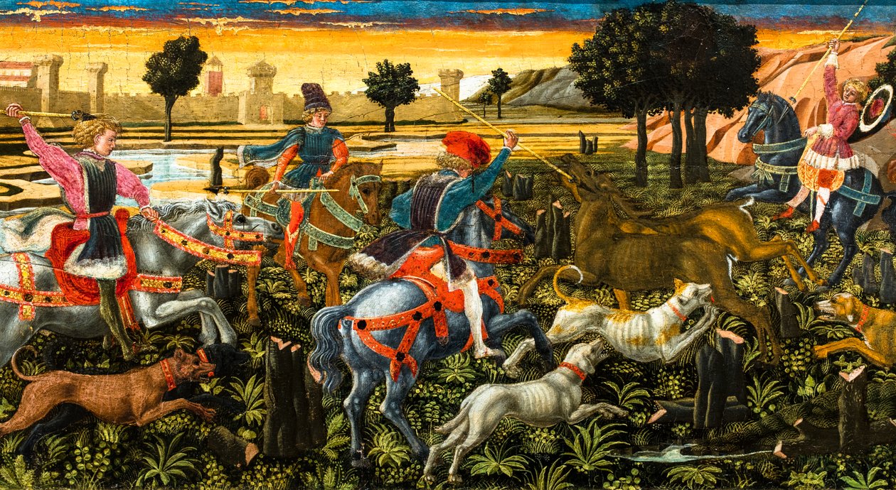De jacht door Giovanni Di Franco