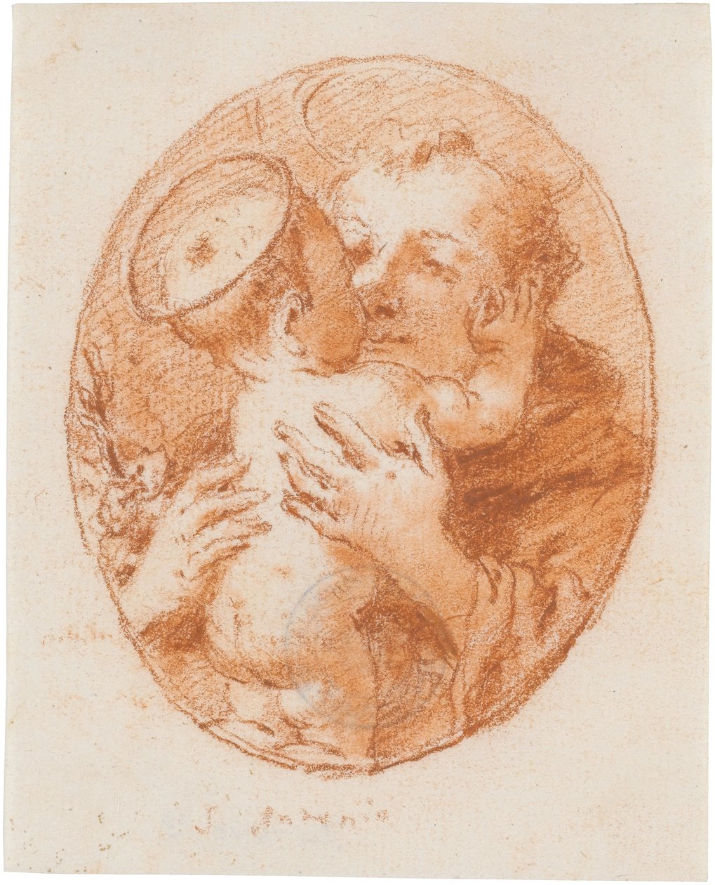 Sint-Antonius door Giovanni Domenico Tiepolo