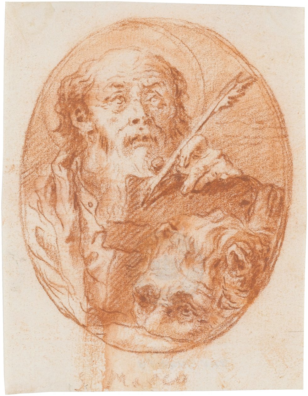 De heilige Marcus door Giovanni Domenico Tiepolo