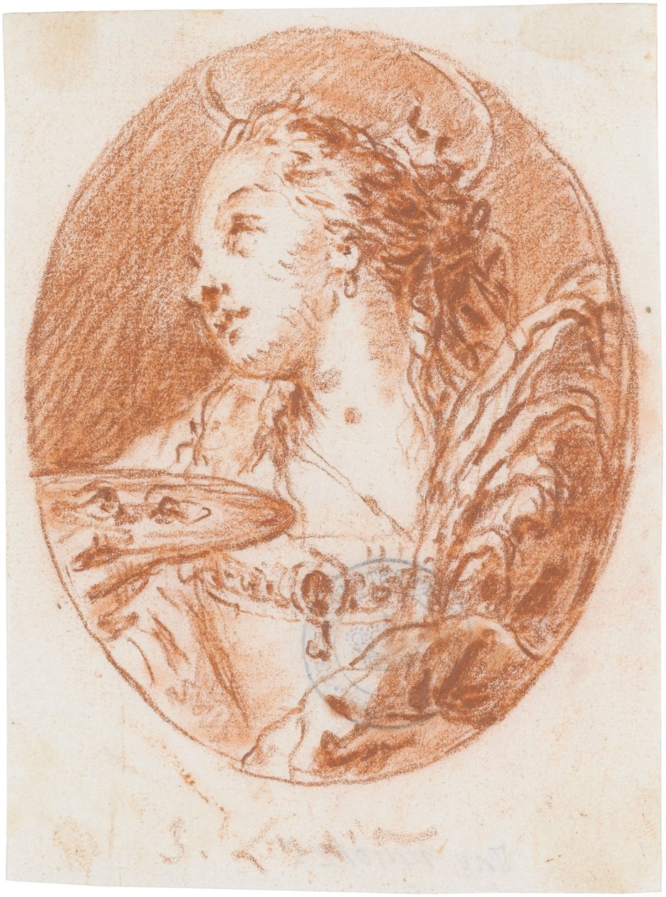 Die heilige Lucia door Giovanni Domenico Tiepolo