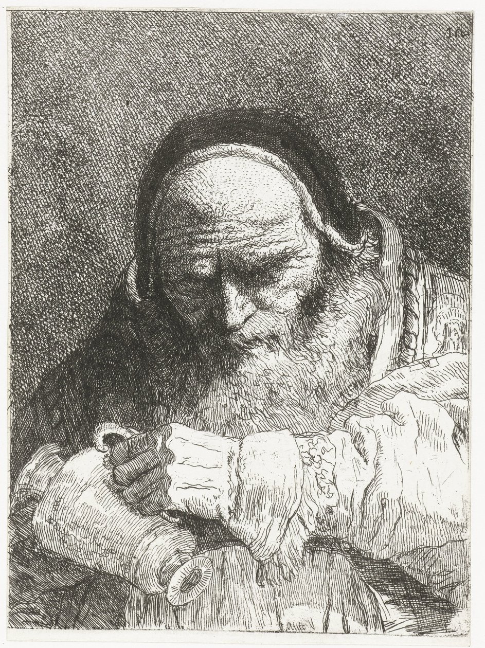 Paus met schenkkan door Giovanni Domenico Tiepolo
