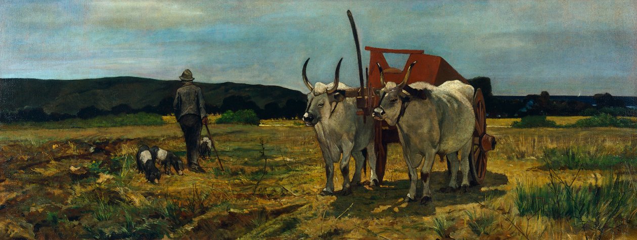Maremma Toscane door Giovanni Fattori