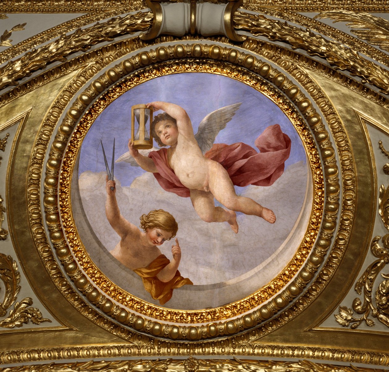 Liefde van Voorzichtigheid door Giovanni Francesco Romanelli