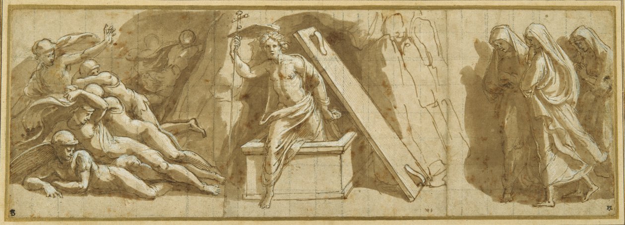 De opstanding door Giovanni Francesco (c.1488 1528) Penni