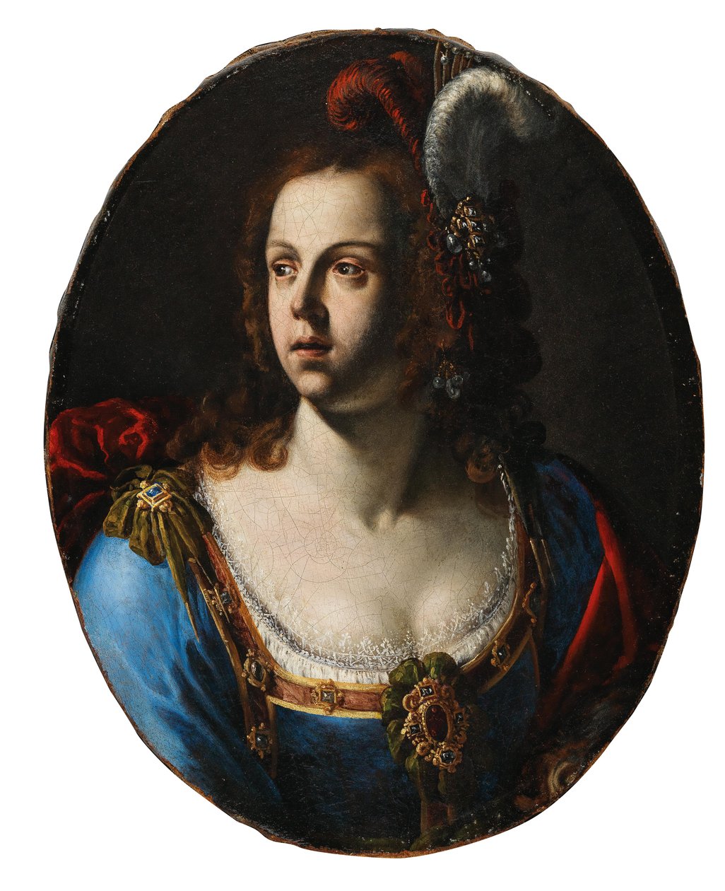 Giovanni Francesco Guerrieri Damenbildnis door Giovanni Francesco Guerrieri