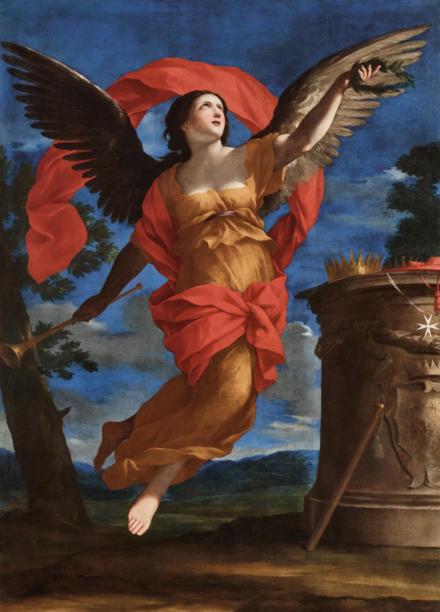 Allegorie van de roem, tussen 1646 en 1648 door Giovanni Francesco Romanelli