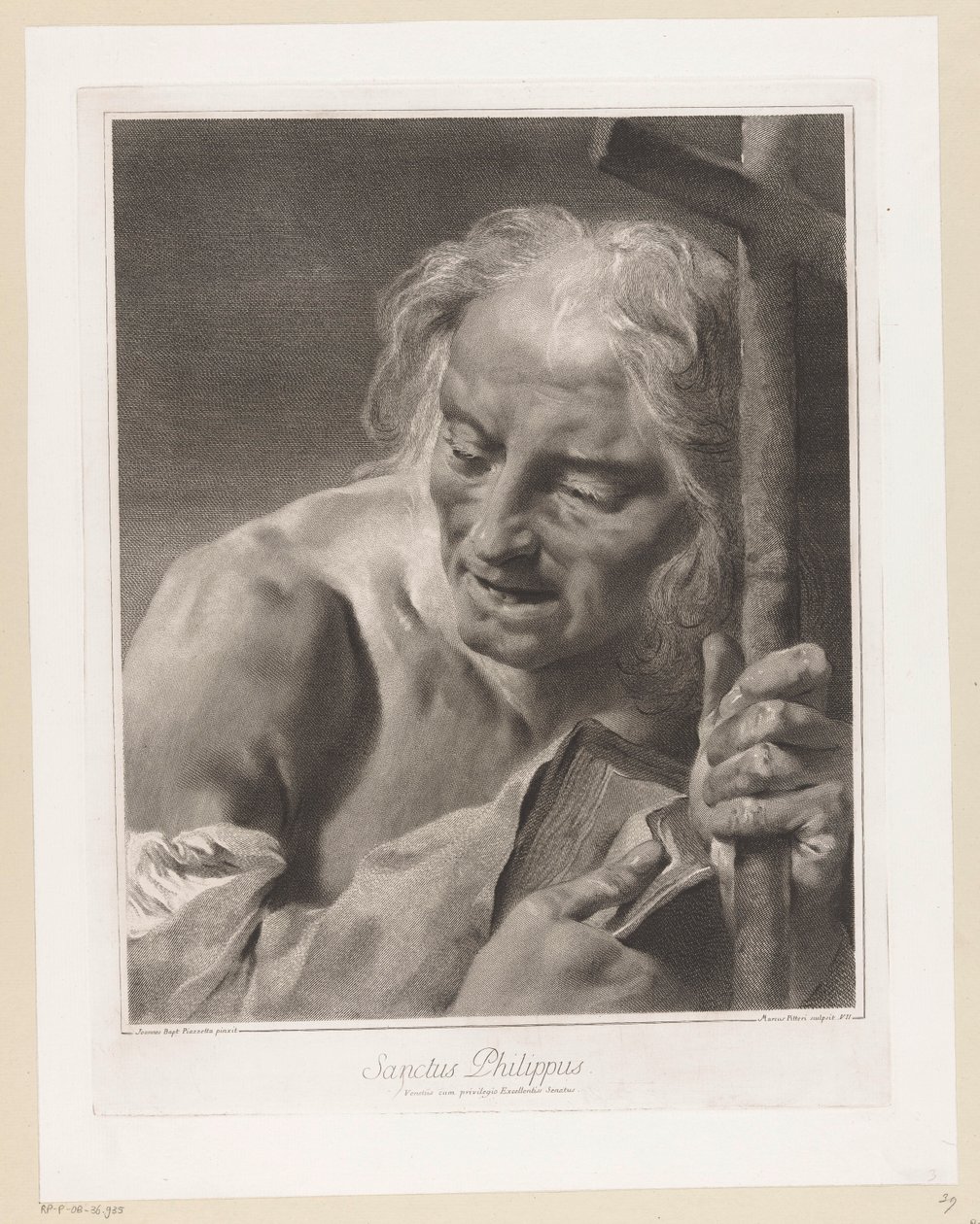 Apostel Filippus door Giovanni Marco Pitteri