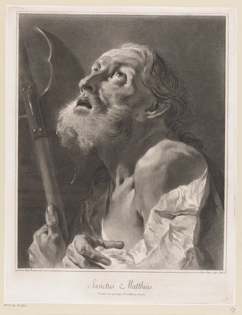 Apostel Mattias door Giovanni Marco Pitteri