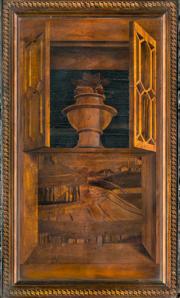 Lignaean Canonical Choir, bovenste zitplaats door Giovanni Maria Platina