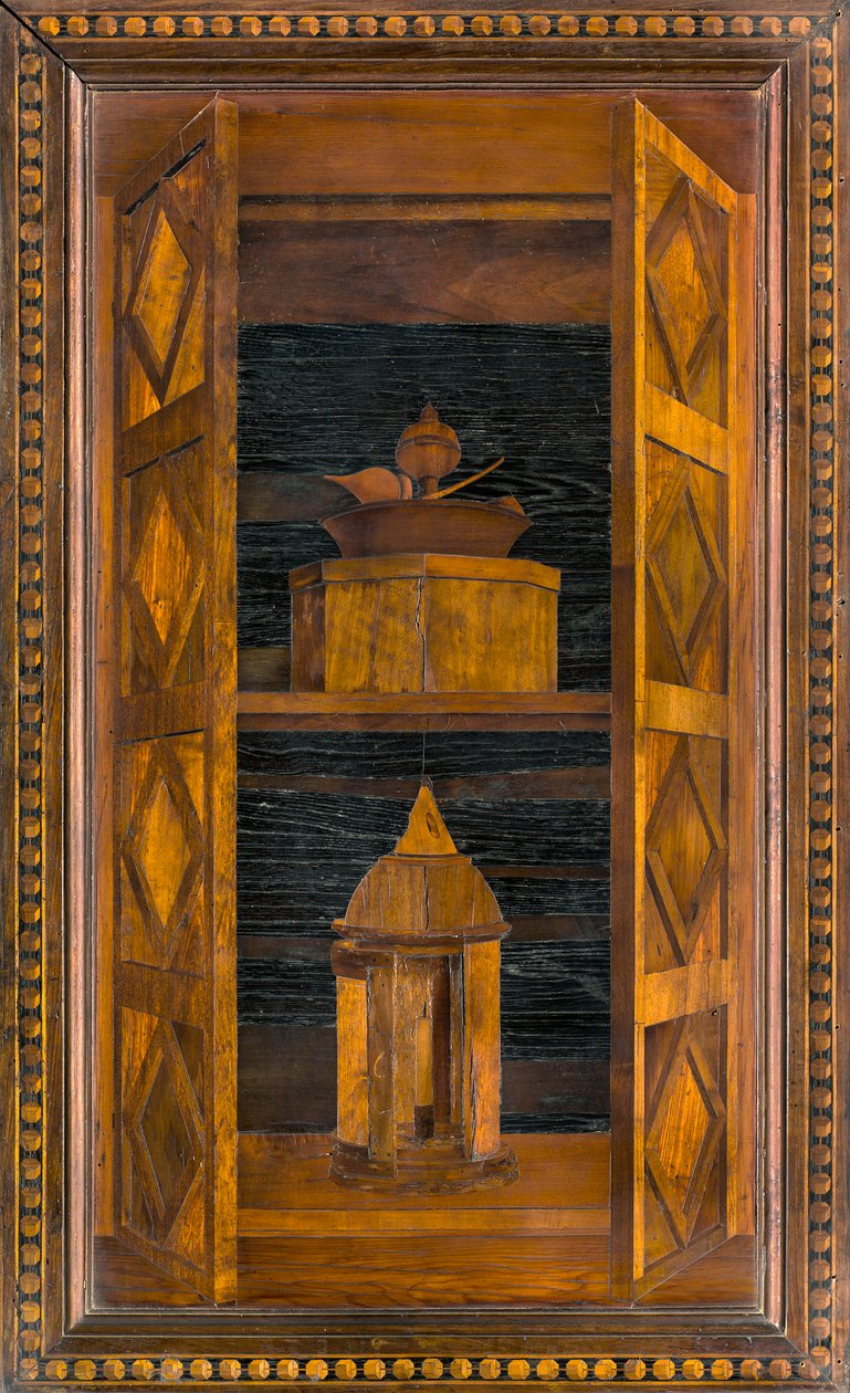 Lignaean Canonical Choir, bovenste zitplaats door Giovanni Maria Platina
