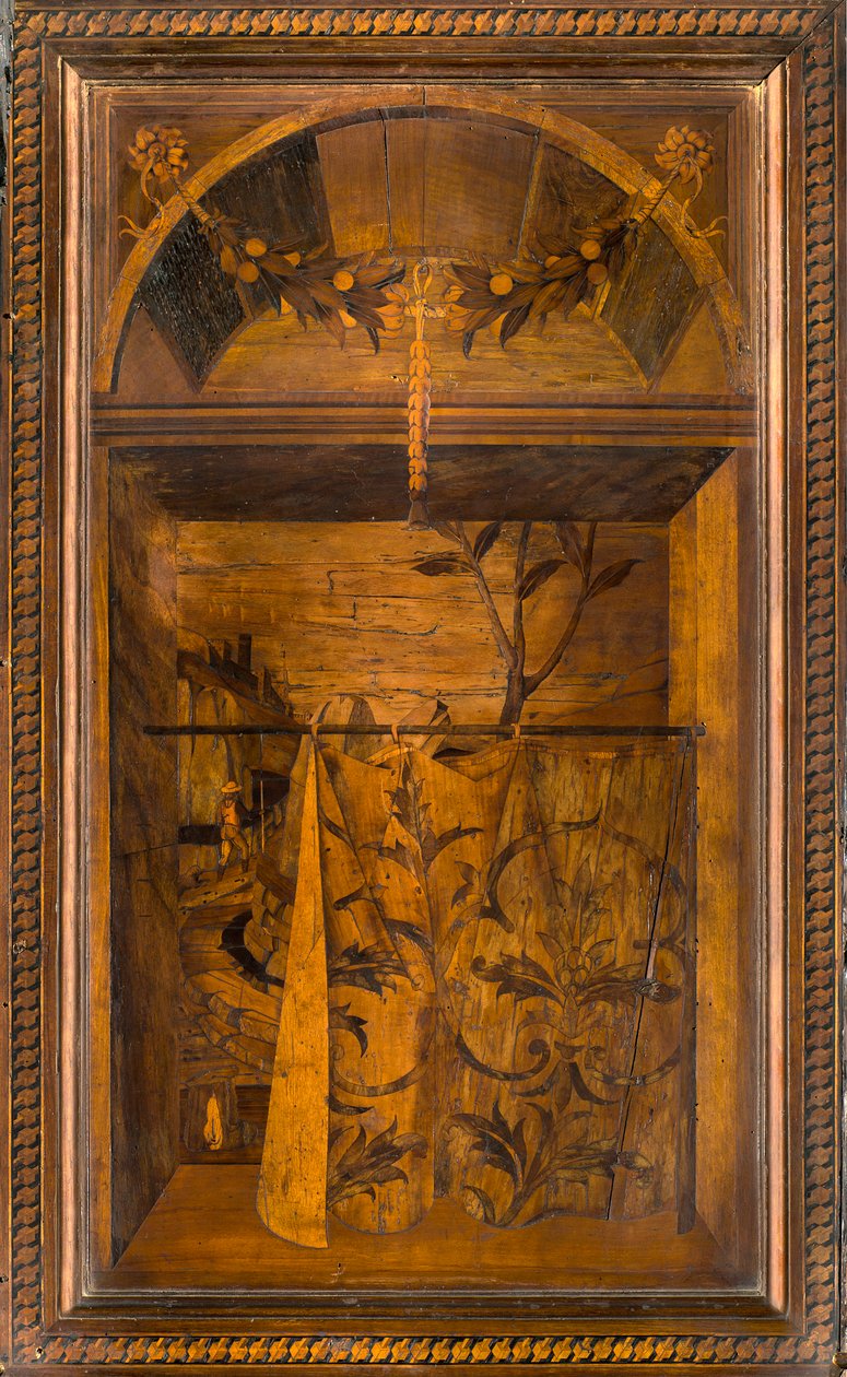 Lignaean Canonical Choir, bovenste zitplaats door Giovanni Maria Platina