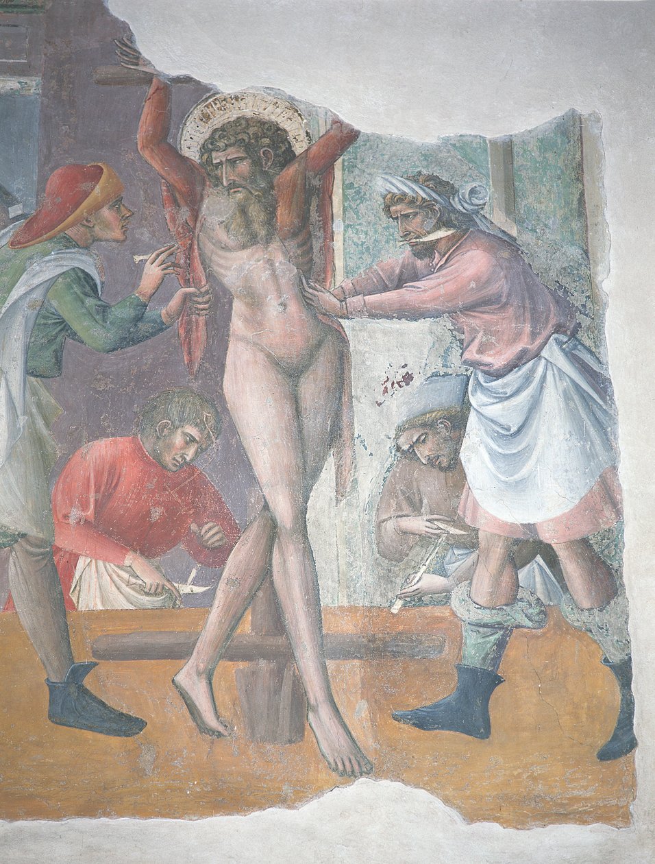 De vilderij van St. Bartholomeus door Giovanni dal Ponte