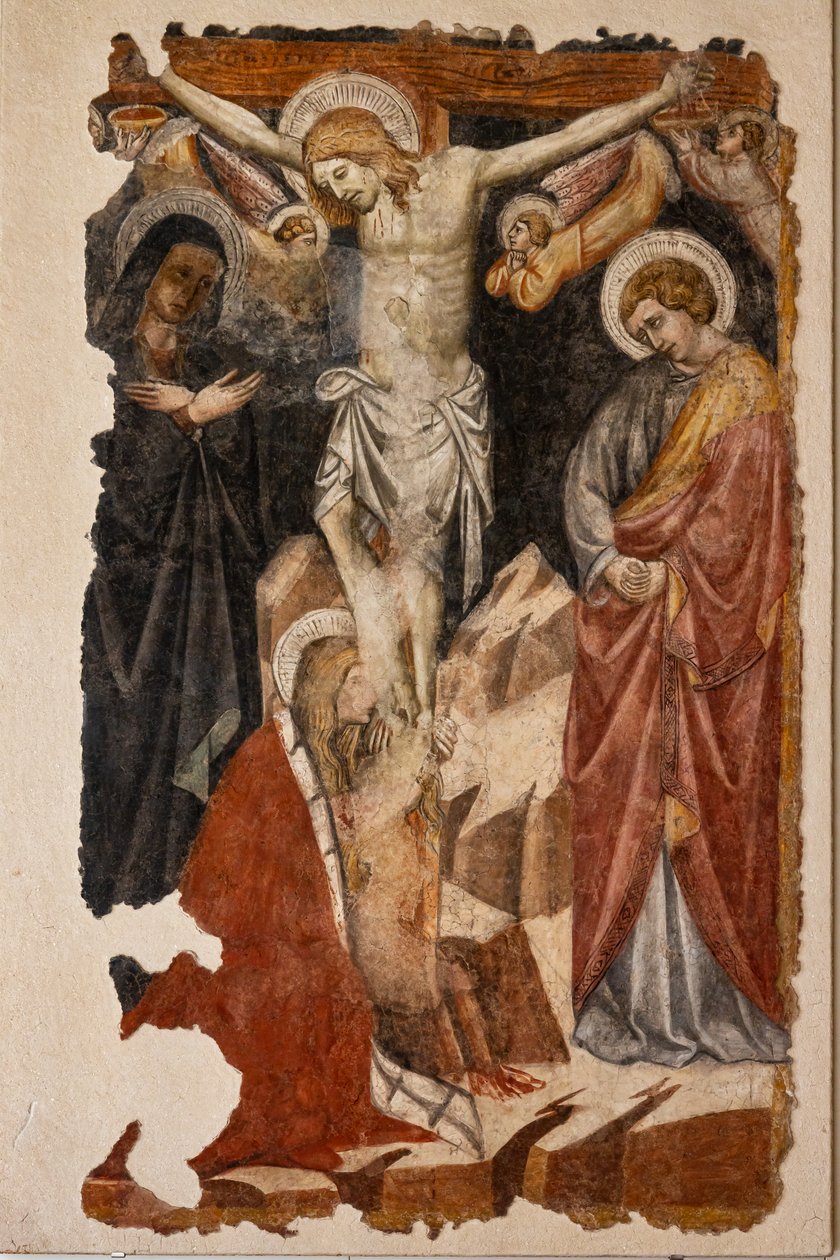 Kruisiging door Giovanni di Corraduccio