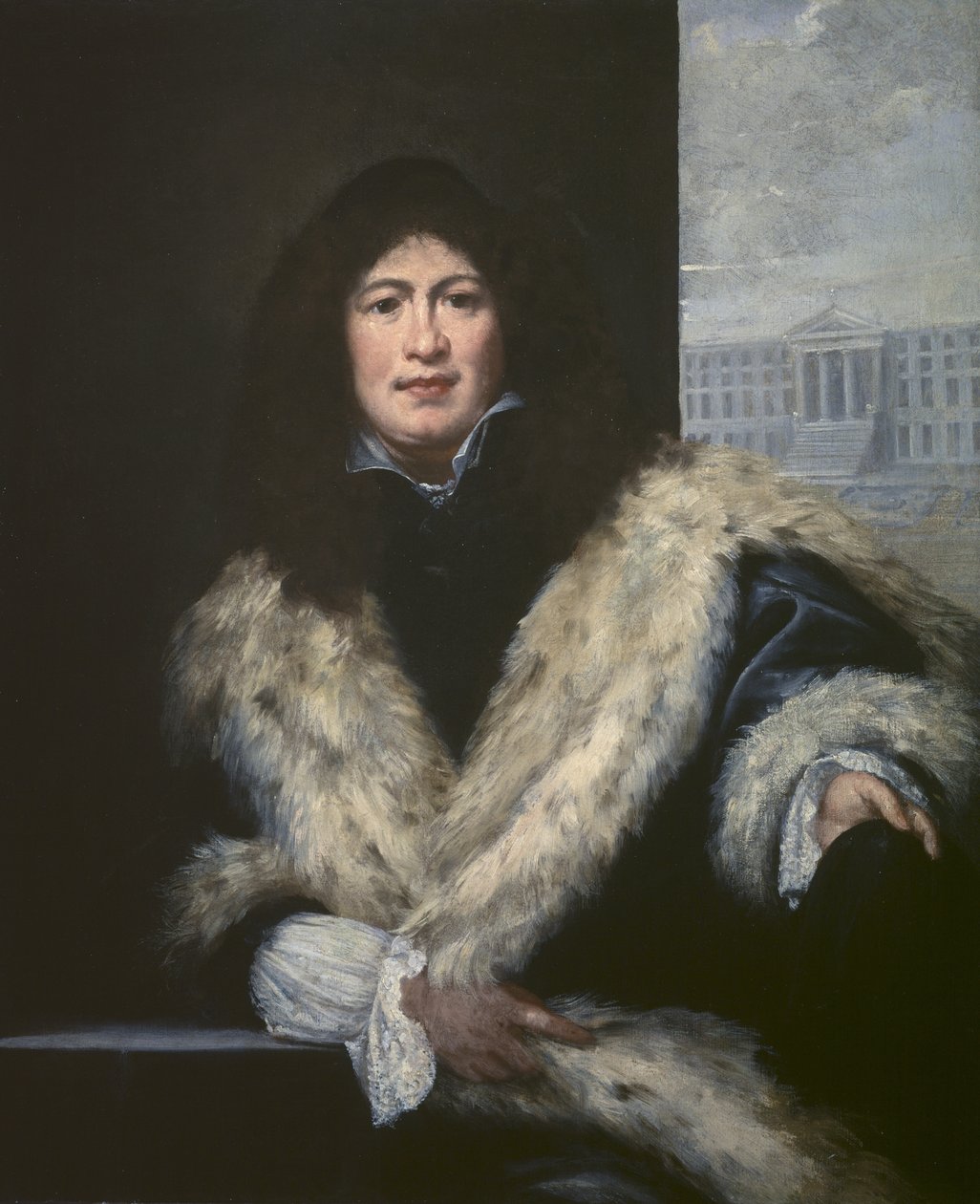 Portret van een man, ca. 1650 door Girolamo Forabosco