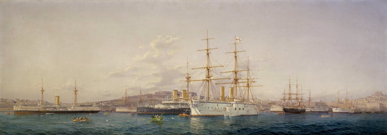 Het schip HMS 