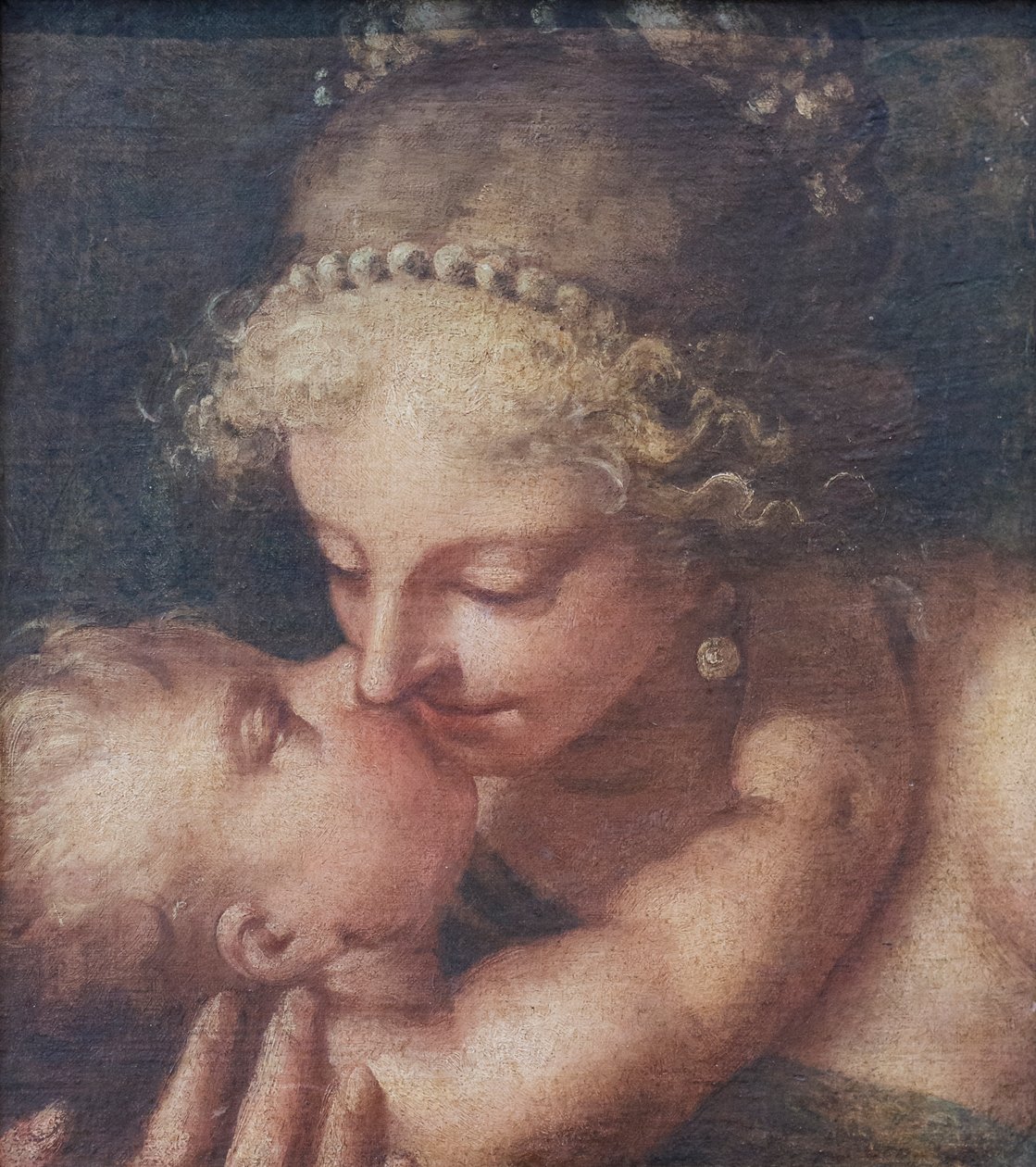 Liefde die Venus kust door Girolamo Pellegrini