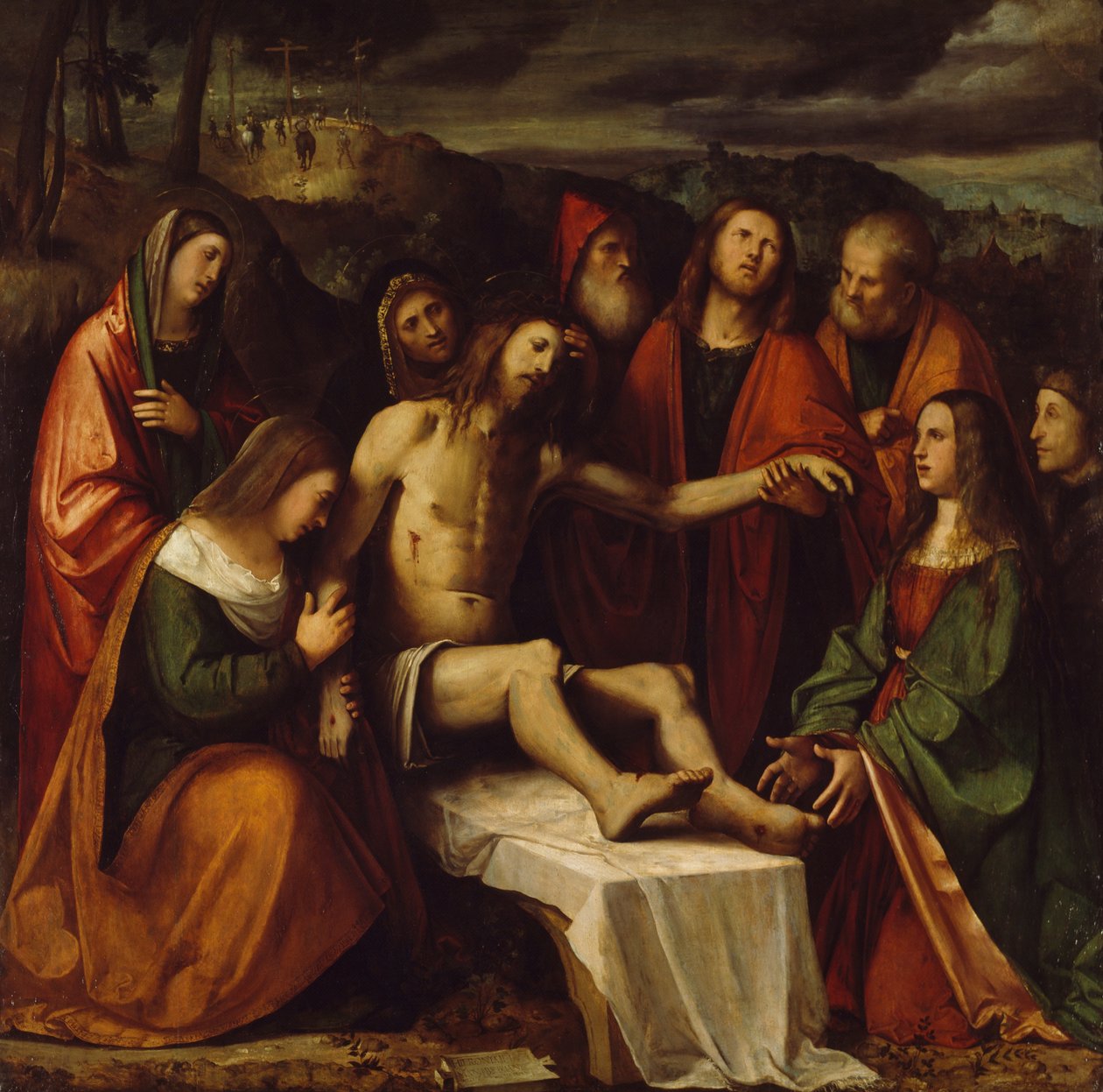 Pieta door Girolamo Romanino