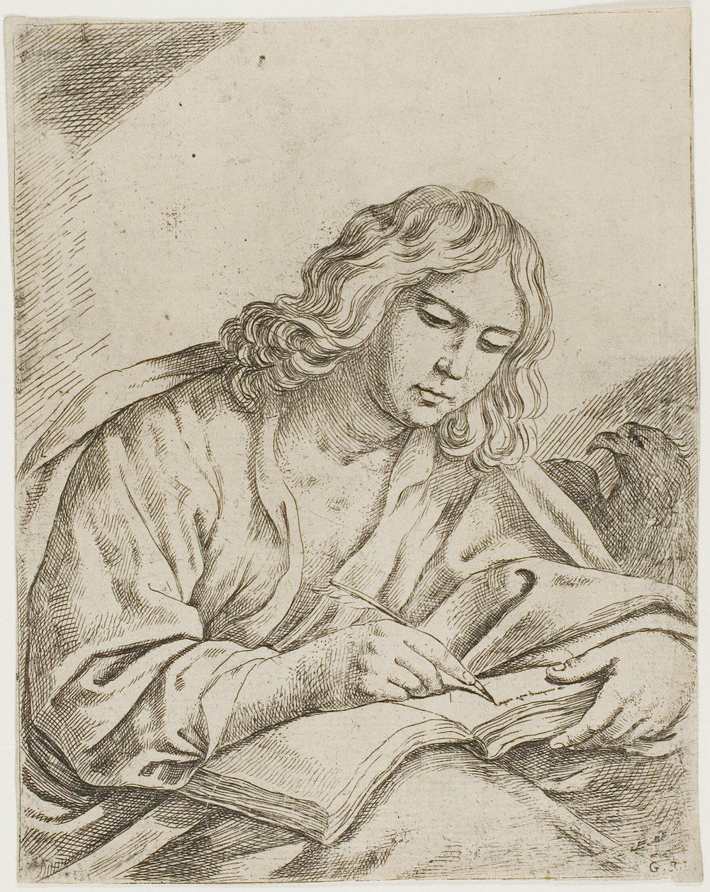 Johannes de Evangelist door Girolamo Scarselli