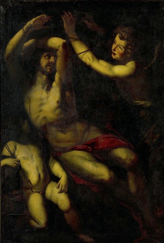 Martelaarschap van Sint Sebastiaan door Giulio Cesare Procaccini