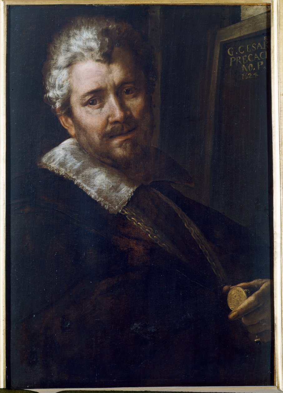 Zelfportret, 1624 door Giulio Cesare Procaccini