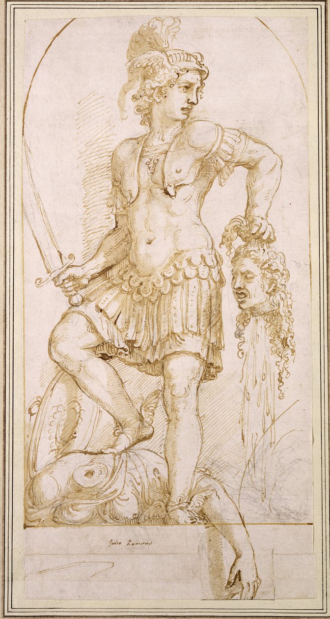 Perseus, c.1540 door Giulio Romano