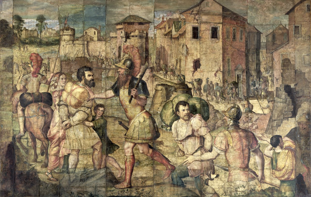 De Gevangenen door Giulio Romano