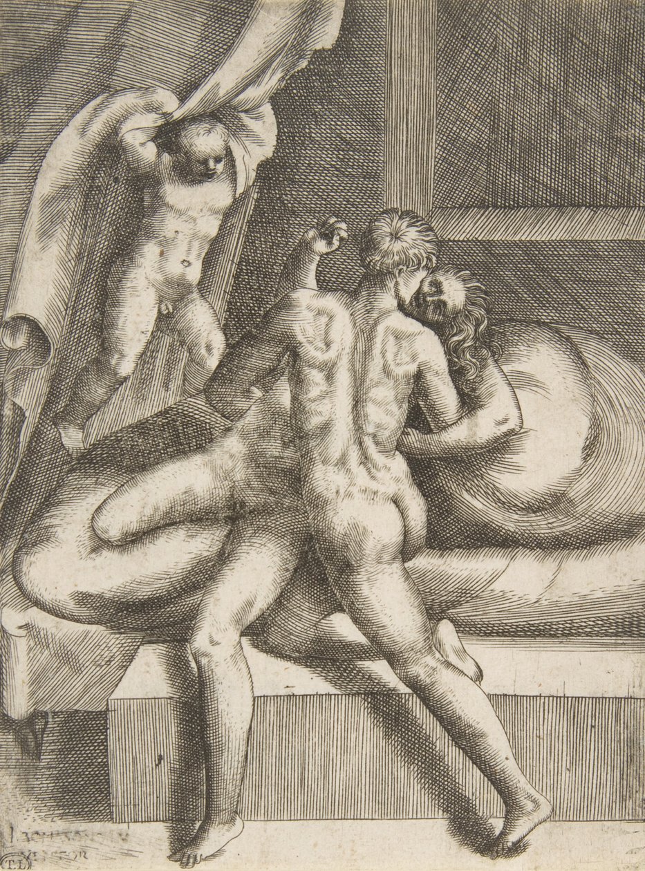 Apollo en Leucothea, uit 
