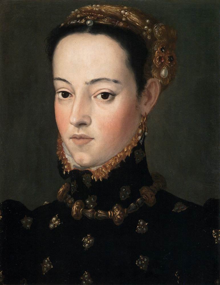 Buste van een dochter van Ferdinand I door Giuseppe Arcimboldo