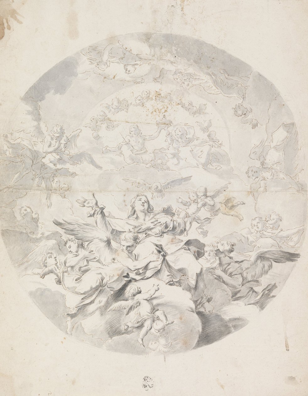 Hemelvaart van de Maagd door Giuseppe Galeotti