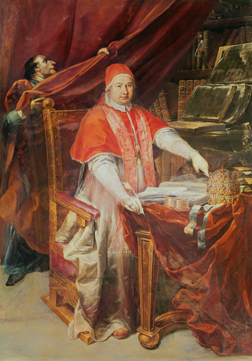 Paus Benedictus XIV door Giuseppe Maria Crespi