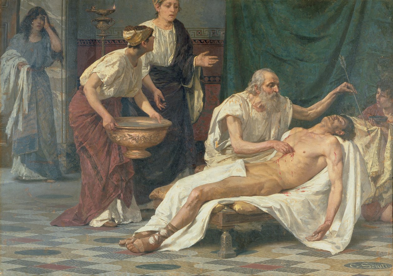 Sint Sebastiaan door Giuseppe Sciuti