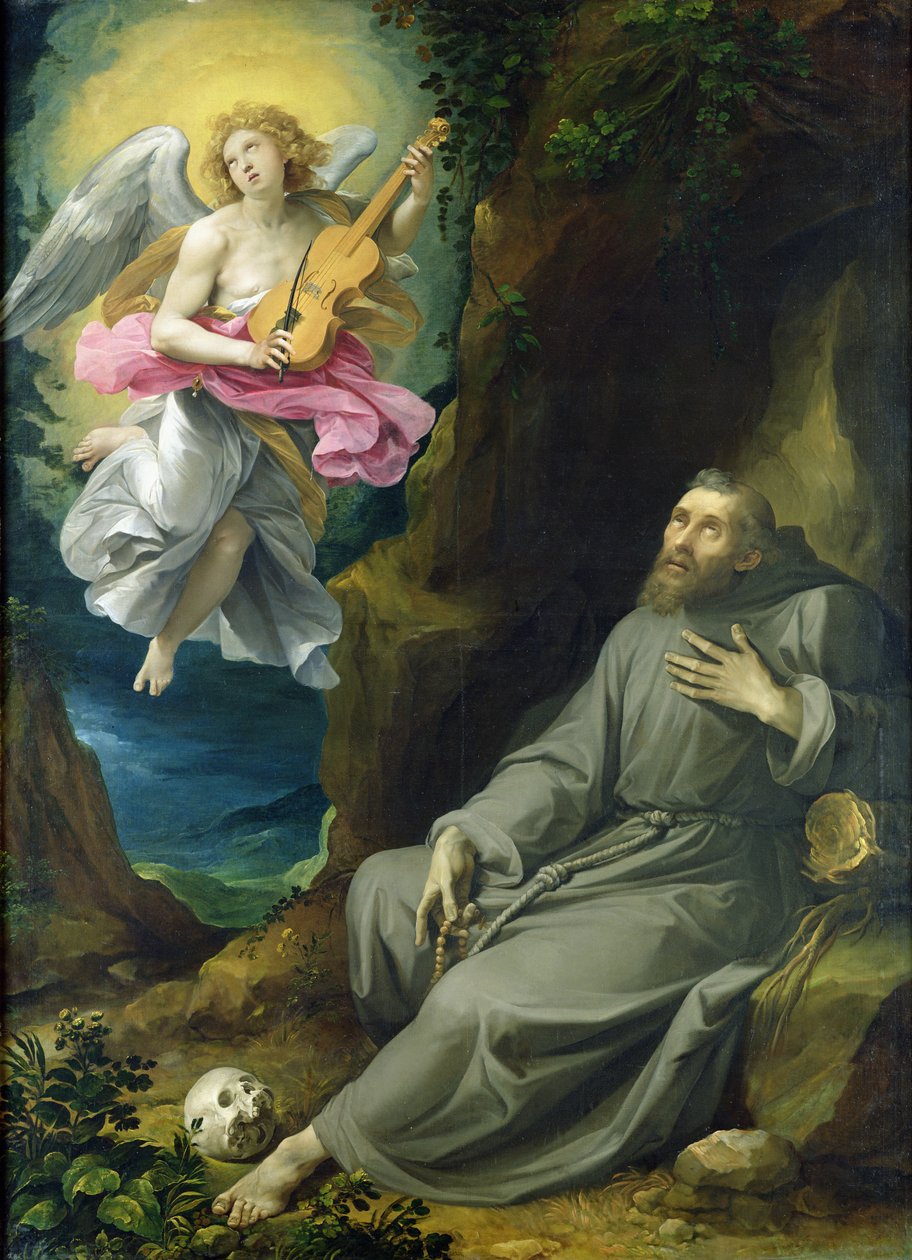 De Extase van St. Franciscus van Assisi, c.1593 door Giuseppe Cesari