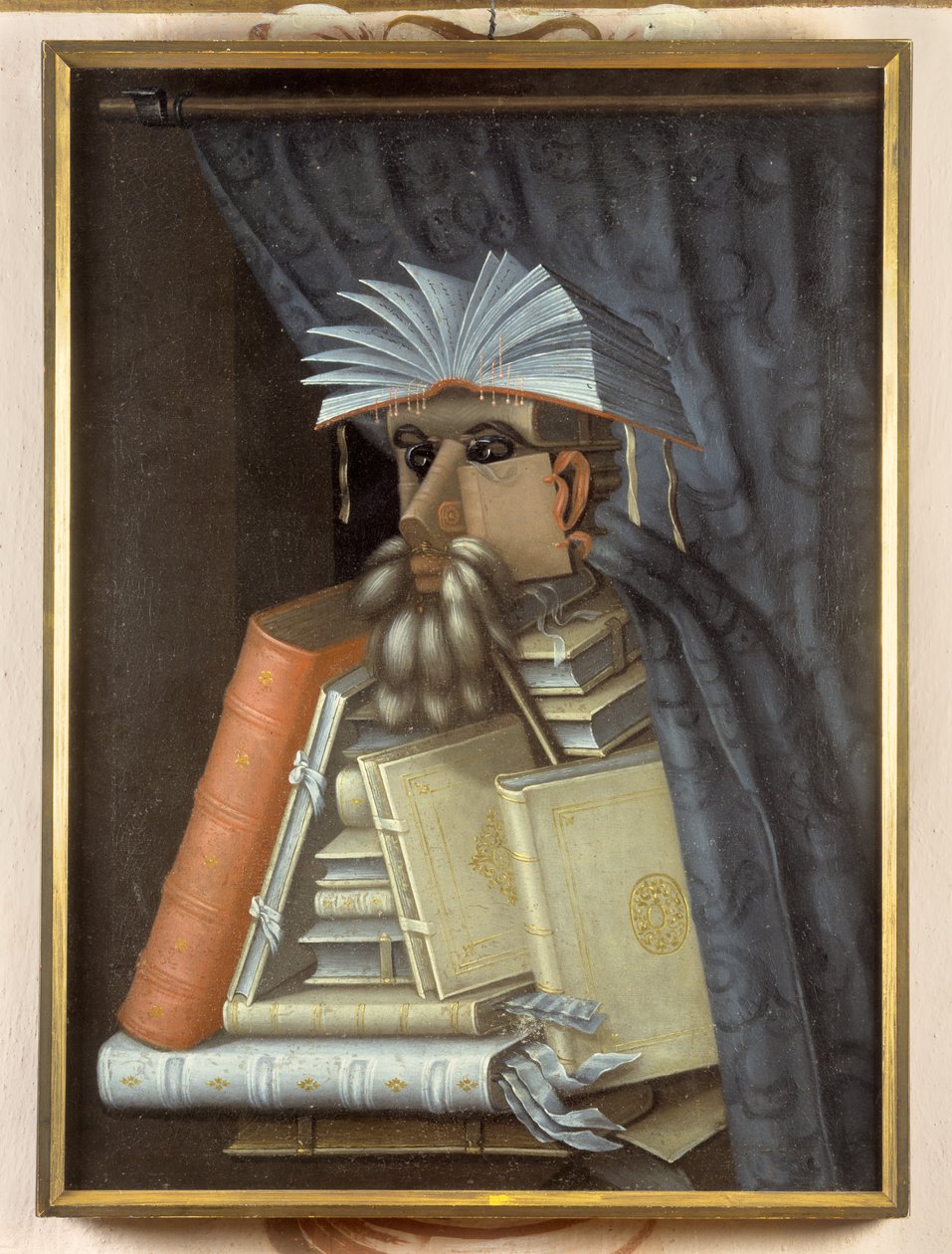 Portret, karikatuur door Giuseppe Arcimboldo
