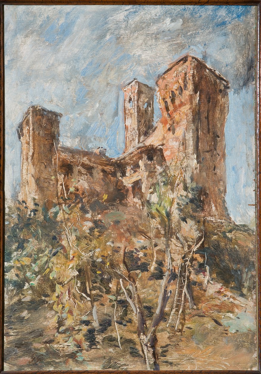 Het kasteel van Maranello door Giuseppe Graziosi
