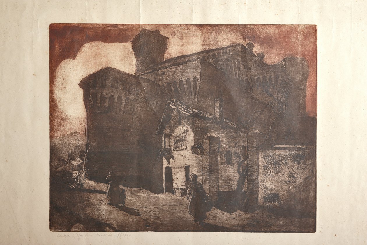Het Kasteel van Vignola door Giuseppe Graziosi
