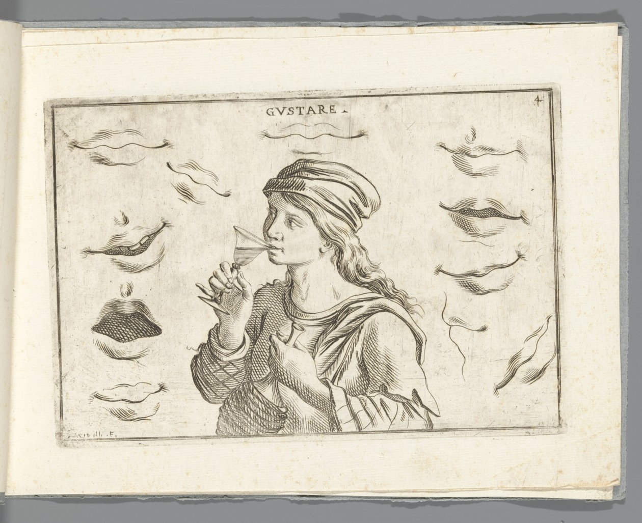 Smaak door Giuseppe Maria Mitelli
